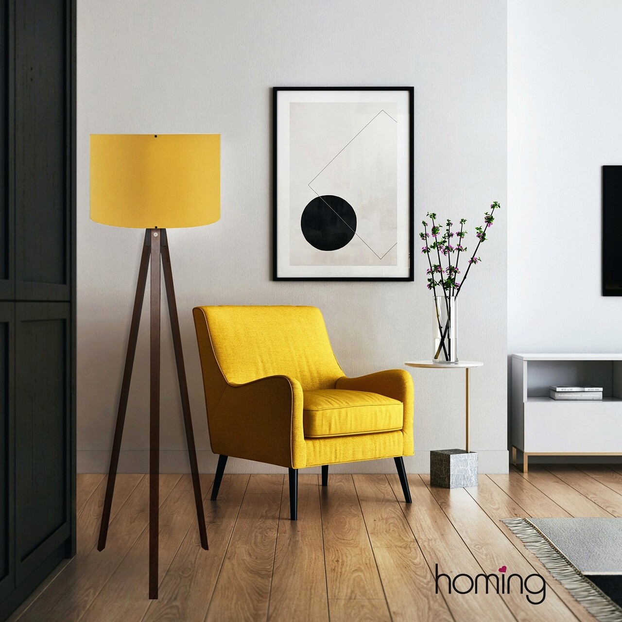 Lampadar, Opviq, 780SGN3465, Galben - imagine 5